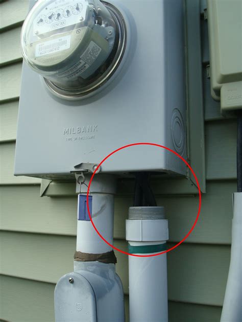 how to open an electric house meter box|replace electric meter box door.